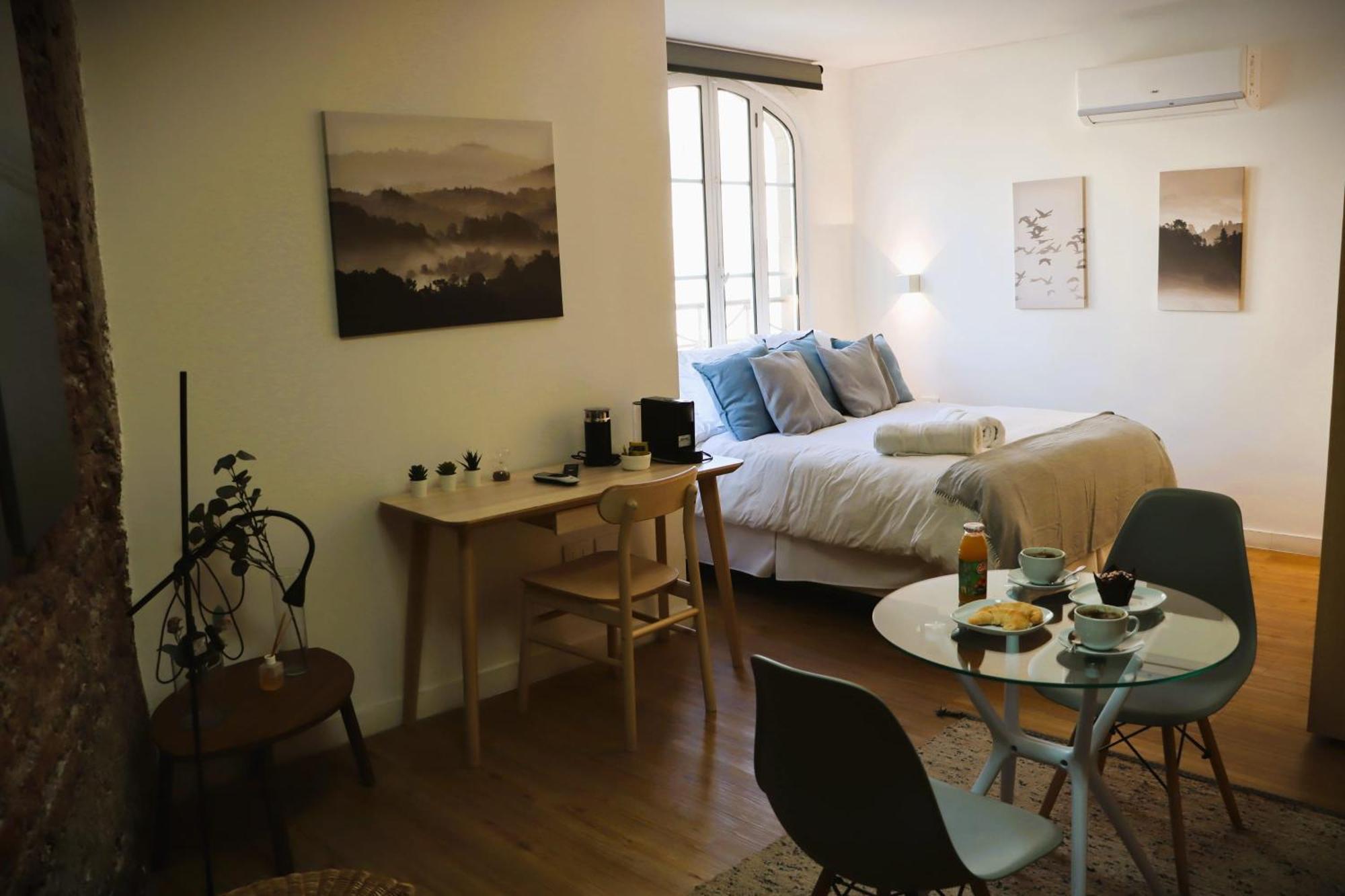 Hom I Confortable En Bohemio Barrio De Lastarria Apartamento Santiago